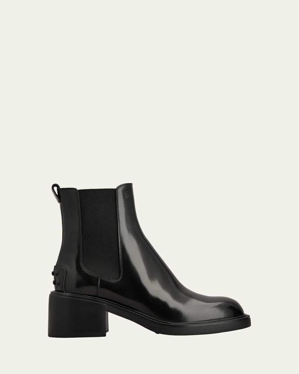 Janeiro Gomma Leather Chelsea Boots